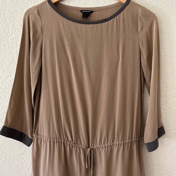 Club Manaco Drawstring Silk Casual Dress Women’s size 00 - Picture 6 of 8